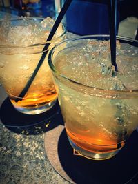 Close-up of drink