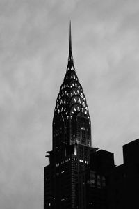 Low angle view of building against sky