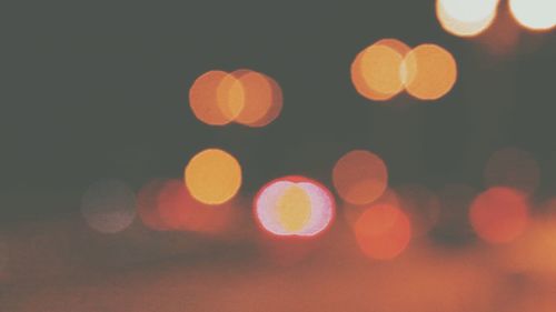 Close-up of multi colored lights