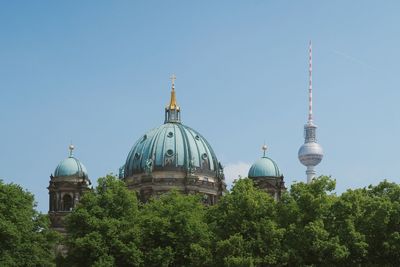 Low angle view of cathedral