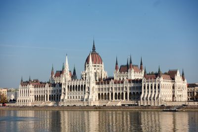 View of buildings at waterfront