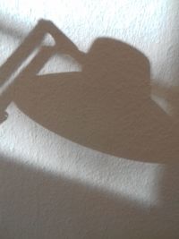 Close-up of shadow on wood