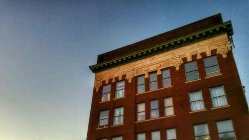 Low angle view of building against sky