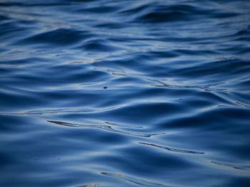 Full frame shot of rippled water