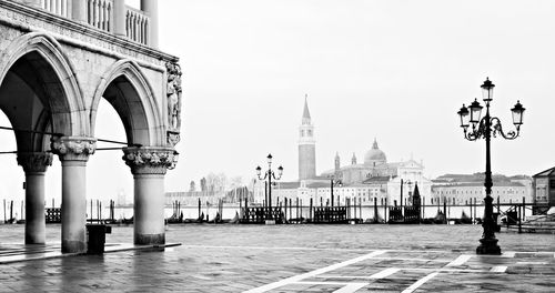 Doges palace against clear sky