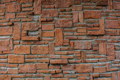 Full frame shot of brick wall