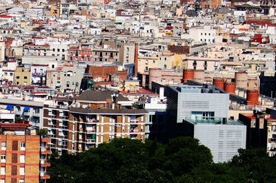 Aerial view of cityscape