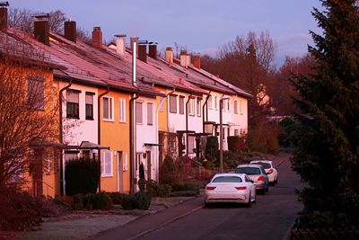 Buildings in city