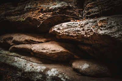 Full frame shot of rocks