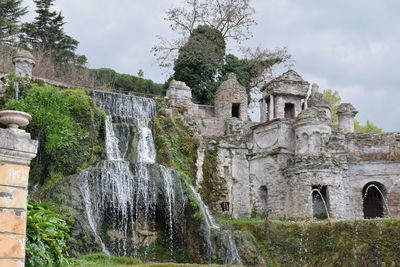 Old ruins against clear sky