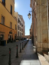 Street amidst buildings in city