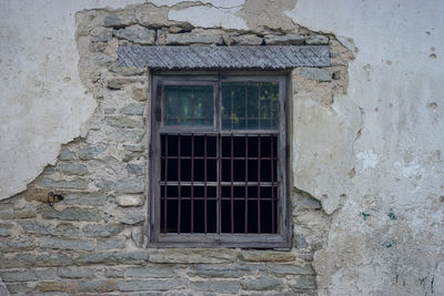 Window of old building