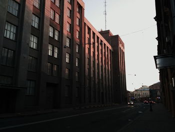 View of buildings in city