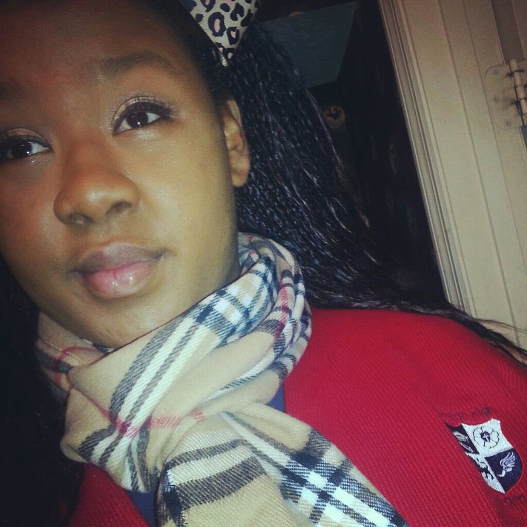 This morning before school :)