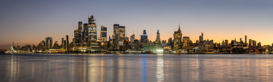 View of city at waterfront