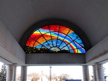 Multi colored window