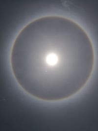 Close-up of moon against sky