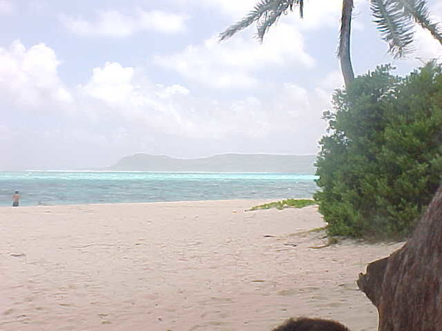 BEACH AGAINST SKY