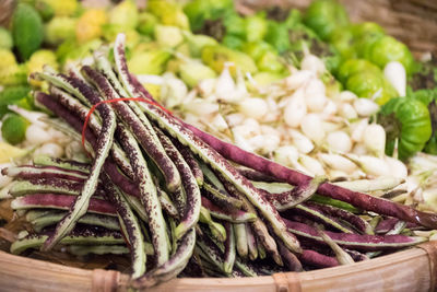 Close-up of fresh vegetables