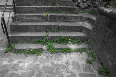 Staircase in the dark