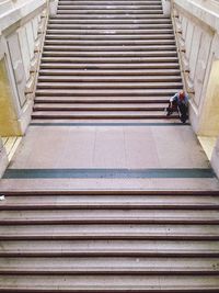 Low angle view of staircase