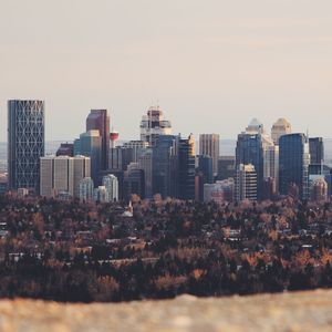 Cityscape against sky