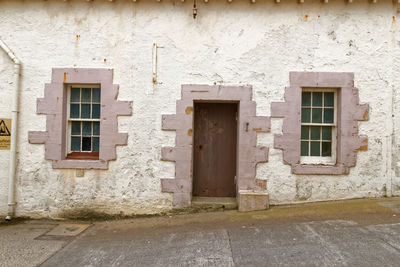 Exterior of old building