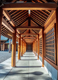 Corridor of building