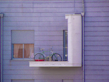 Bicycle in balcony