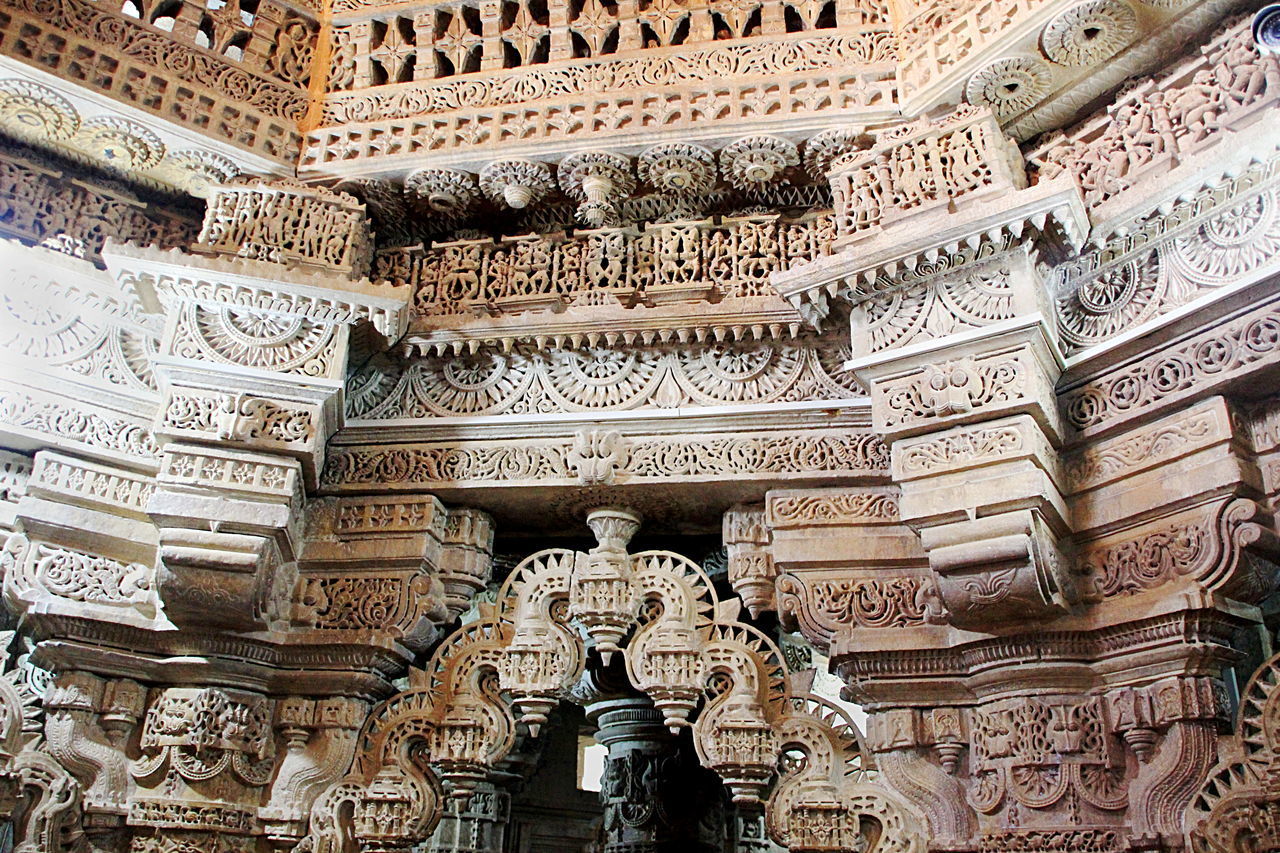 LOW ANGLE VIEW OF A TEMPLE