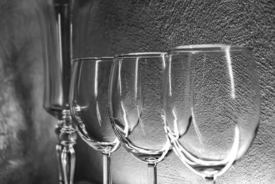 Close-up of wine glass