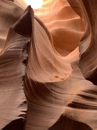 Rock formations in a desert