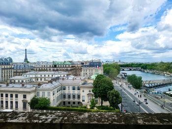 Buildings in city