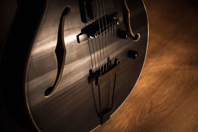 Close-up of guitar