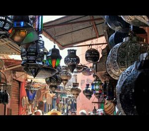 Full frame shot of market stall