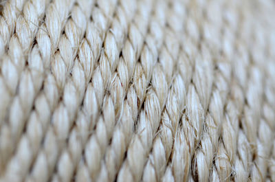 Full frame shot of sisal fabric