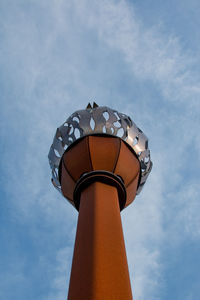 Low angle view of monument against sky