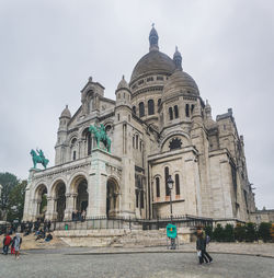 The basilica of the sacred heart of paris