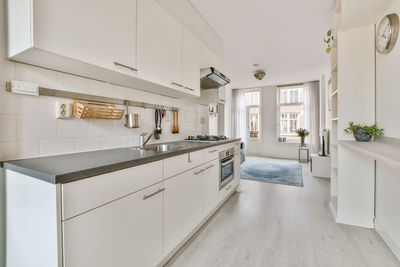 Interior of modern kitchen