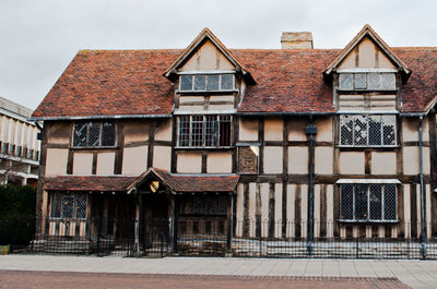 View of old building in city