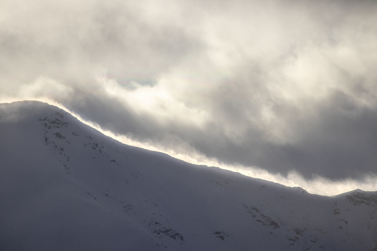 SNOWCAPPED MOUNTAIN AGAINST SKY