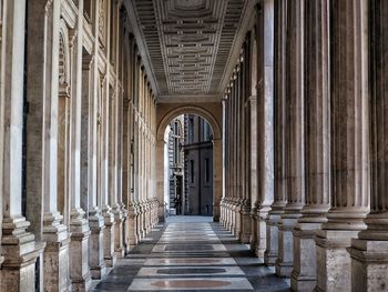 Corridor of building