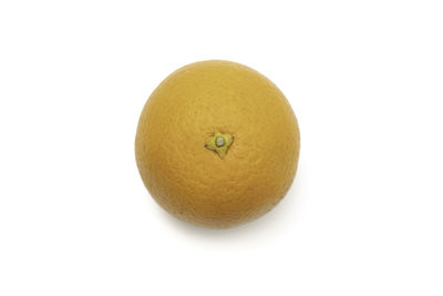 Close-up of apple against white background