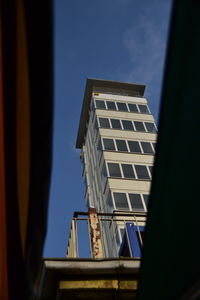 Low angle view of building against sky