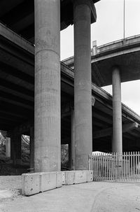 Low angle view of bridge