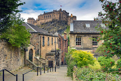 View of old building