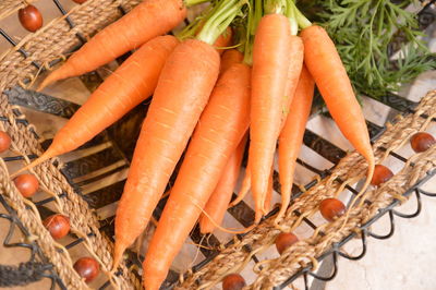 Close-up of carrots