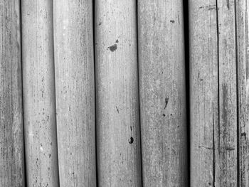 Full frame shot of wooden wall