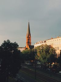 Buildings in city