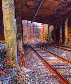 Railroad tracks